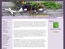 Tablet Screenshot of gardenmedicinals.com
